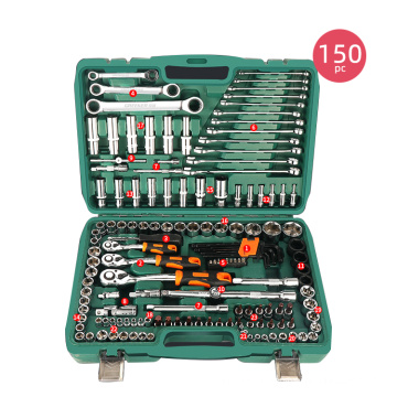 TFAUTENF TF-T150 car repair tools set with 150 pc of vehicle tools